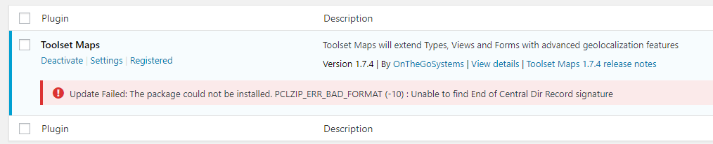 Fix lỗi “The package could not be installed. PCLZIP_ERR_BAD_FORMAT” trên WordPress