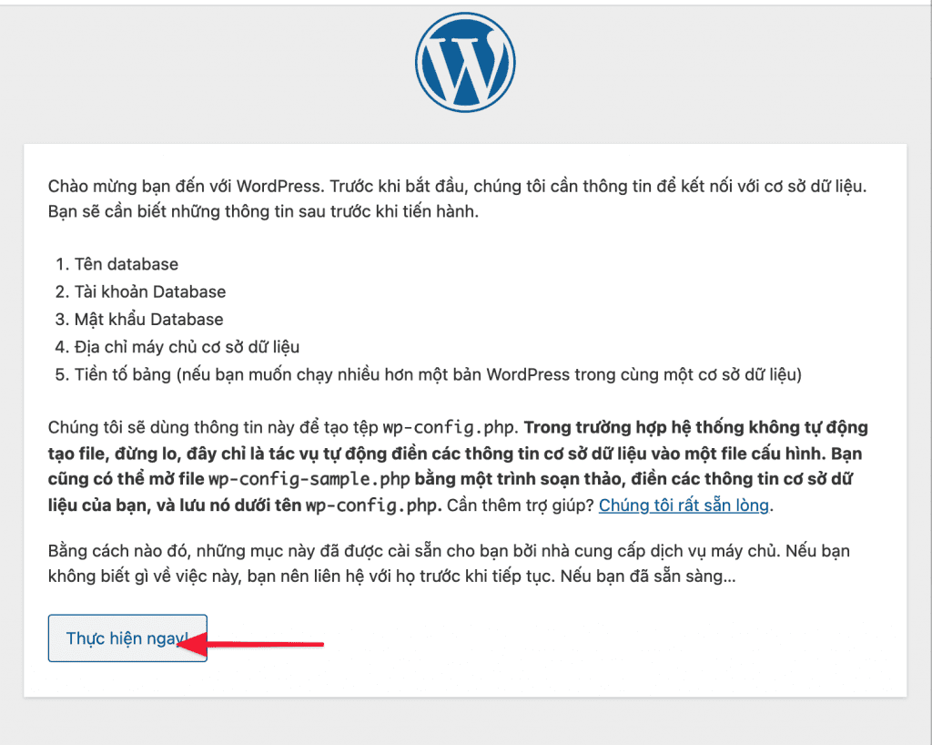 cài đặt WordPress lên Centmin Mod
